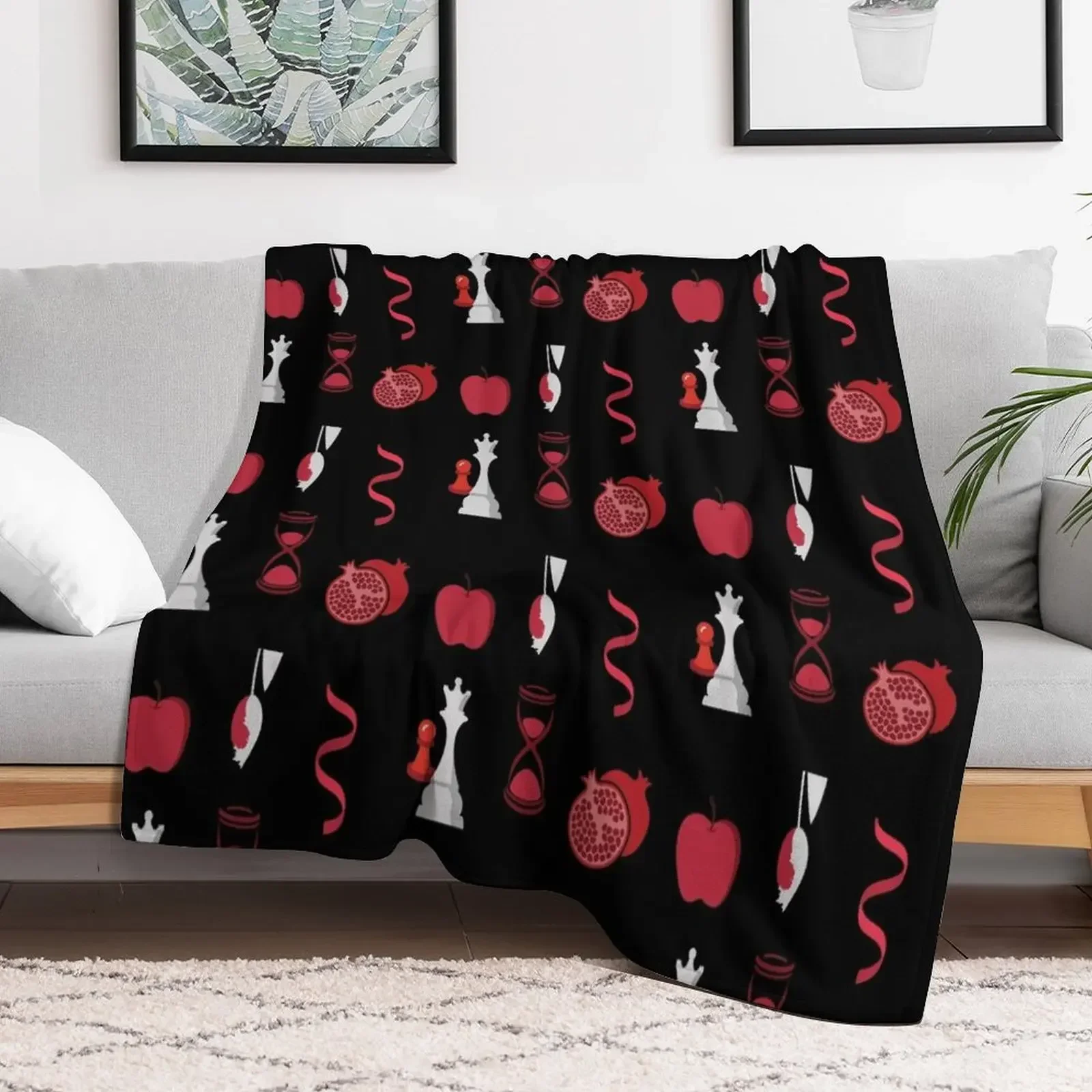 

Twilight Book Cover Minimalist Artwork Throw Blanket manga Custom Blankets Hairys Multi-Purpose Blankets