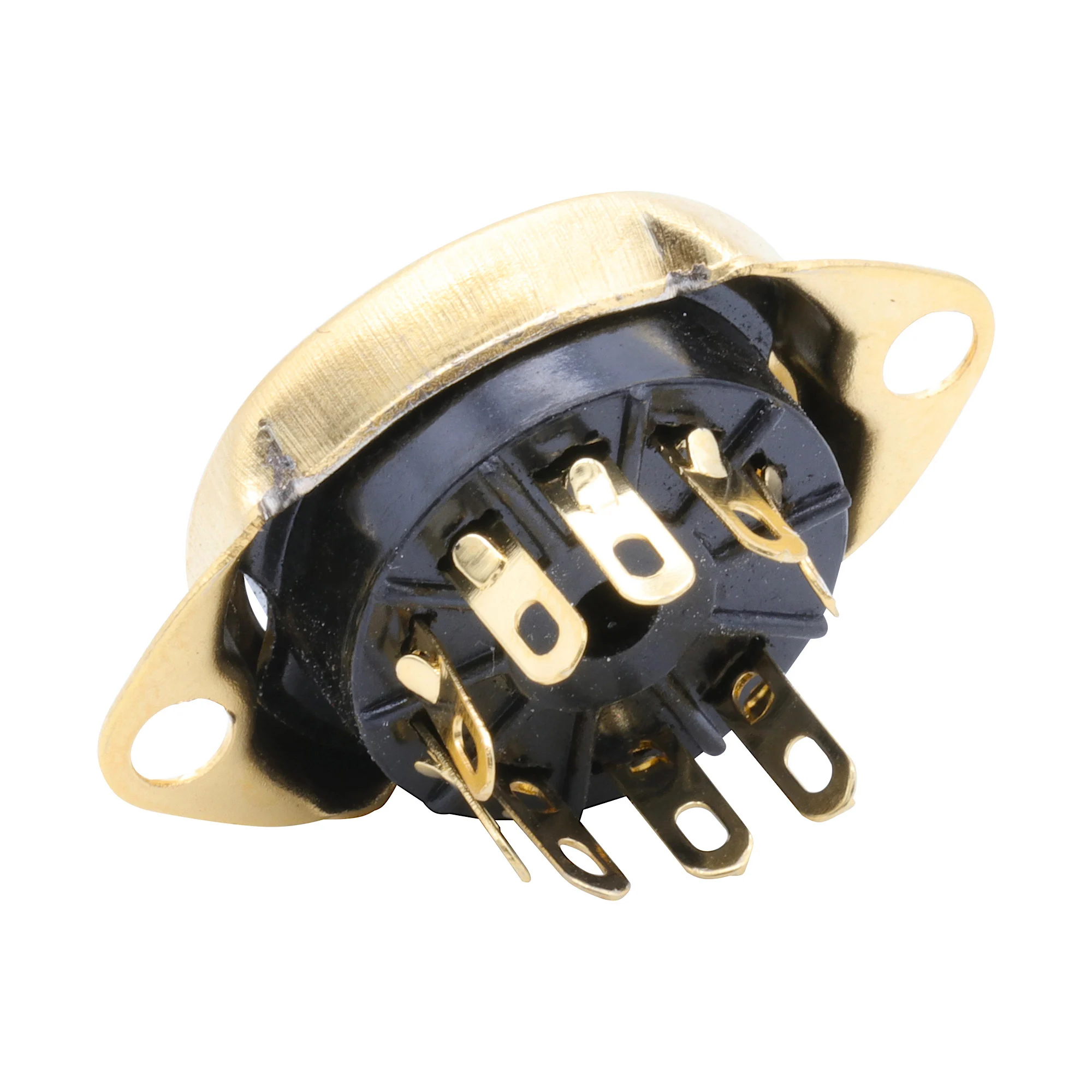 Base de válvula de enchufe de tubo de vacío de baquelita de 9 pines para amplificador E80CC,6DJ8,EL84, 6922,6BM8,12AX7,12AU7,12BH7,12BY7,ECC83,7188 DIY