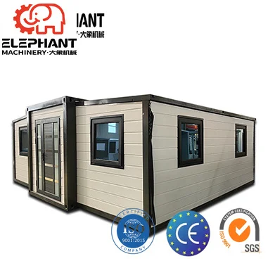 ISO CE Certified Modern Modular Customizable Size Expanding Breathable Container House for Office Building Kitchen Bedroom Fast