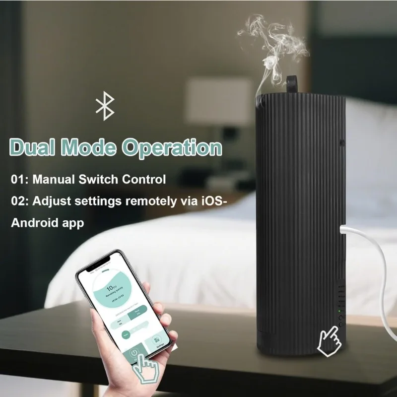 

Безводный диффузор аромата эфирного масла для дома, большая комната площадью до 3200 кв. футов с ароматическим маслом отеля 3,5 унции