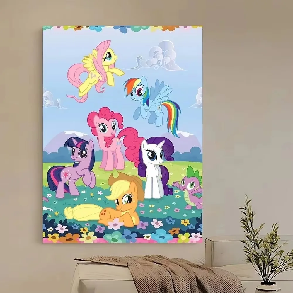 1 Box of 500/1000/1200/2000PCS My Little Pony Puzzles Cute Meadow Cartoon Jigsaw Puzzles Home Decoration Gift Frameless