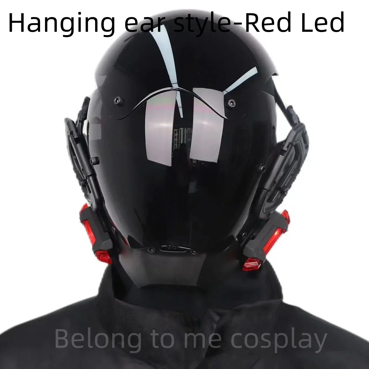 XJKLBYQ Cyberpunk-masker, cyberpunk-helm met inbegrepen masker