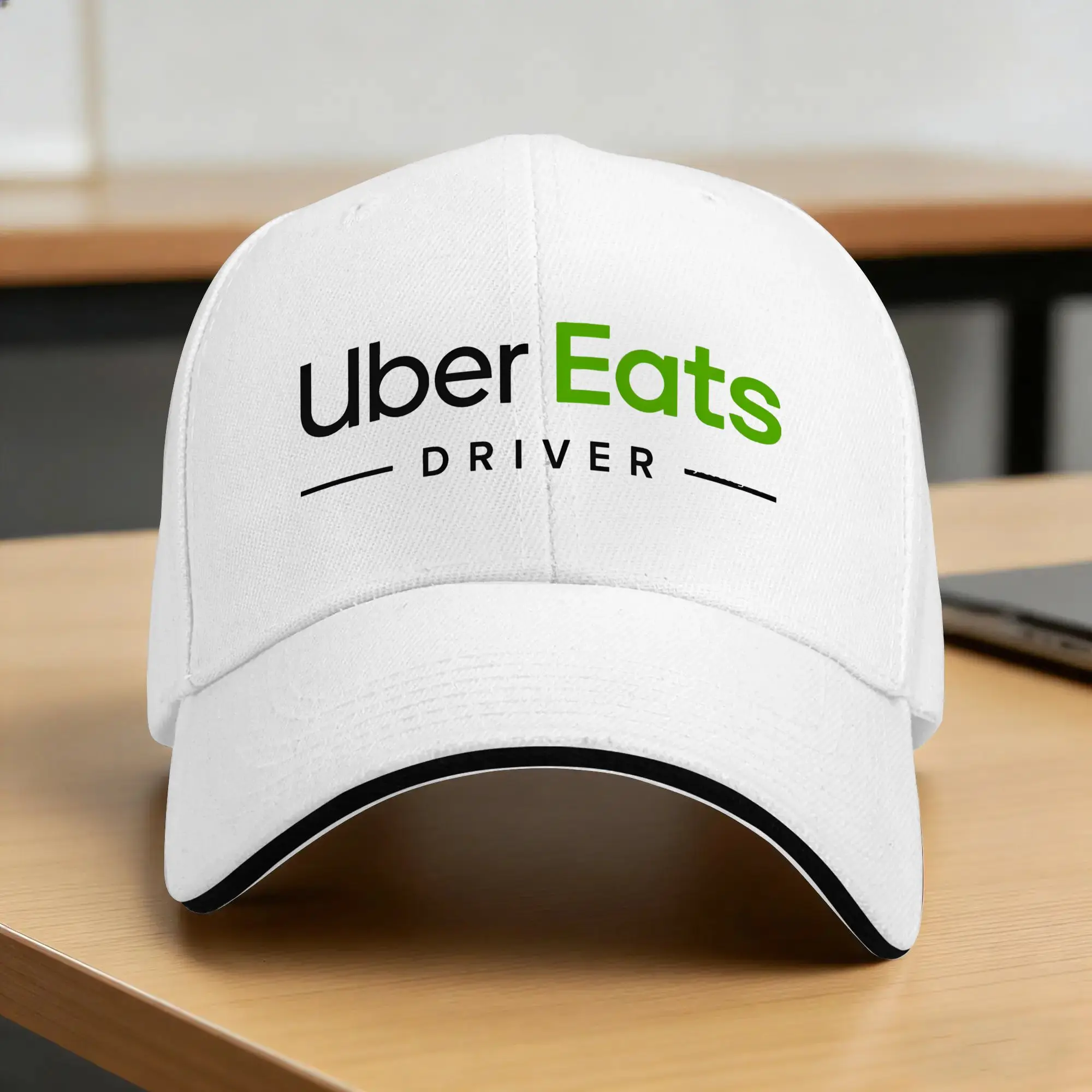 U-uber Eats Delivery Baseball Cap  Unisex-Teens Design Hip Hop Hats Spring Trendy Outdoor Gym Sun Visor Baseball Caps