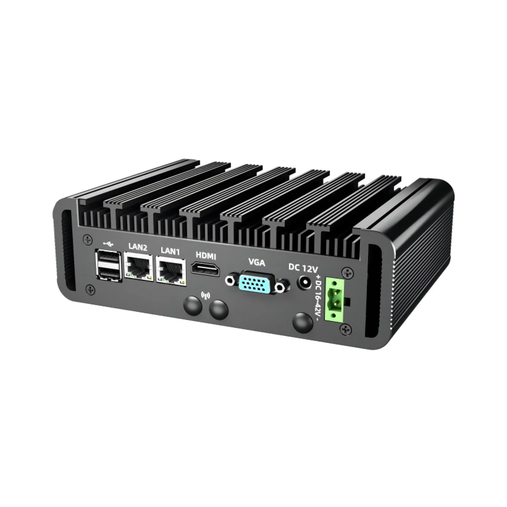 

Портативный ПК Small Form Factor Pos, встроенный настольный мини-коробка I3, безвентиляторный мини-ПК