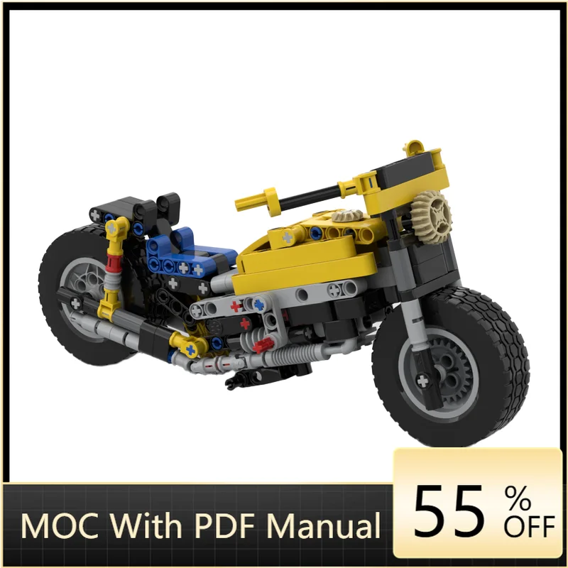 245 PCS MOC Personalizza 42049 Mini Modello di Moto Building Block Tecnologia Creativa Assemblaggio Giocattolo FAI DA TE Regalo Per Il Capretto Adulto