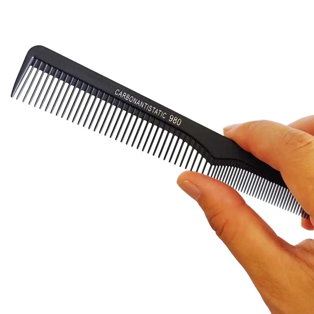 Barber Hair Comb Carbon Steel Classic Design Hair Cutting Styling Comb Hair Beauty Tool