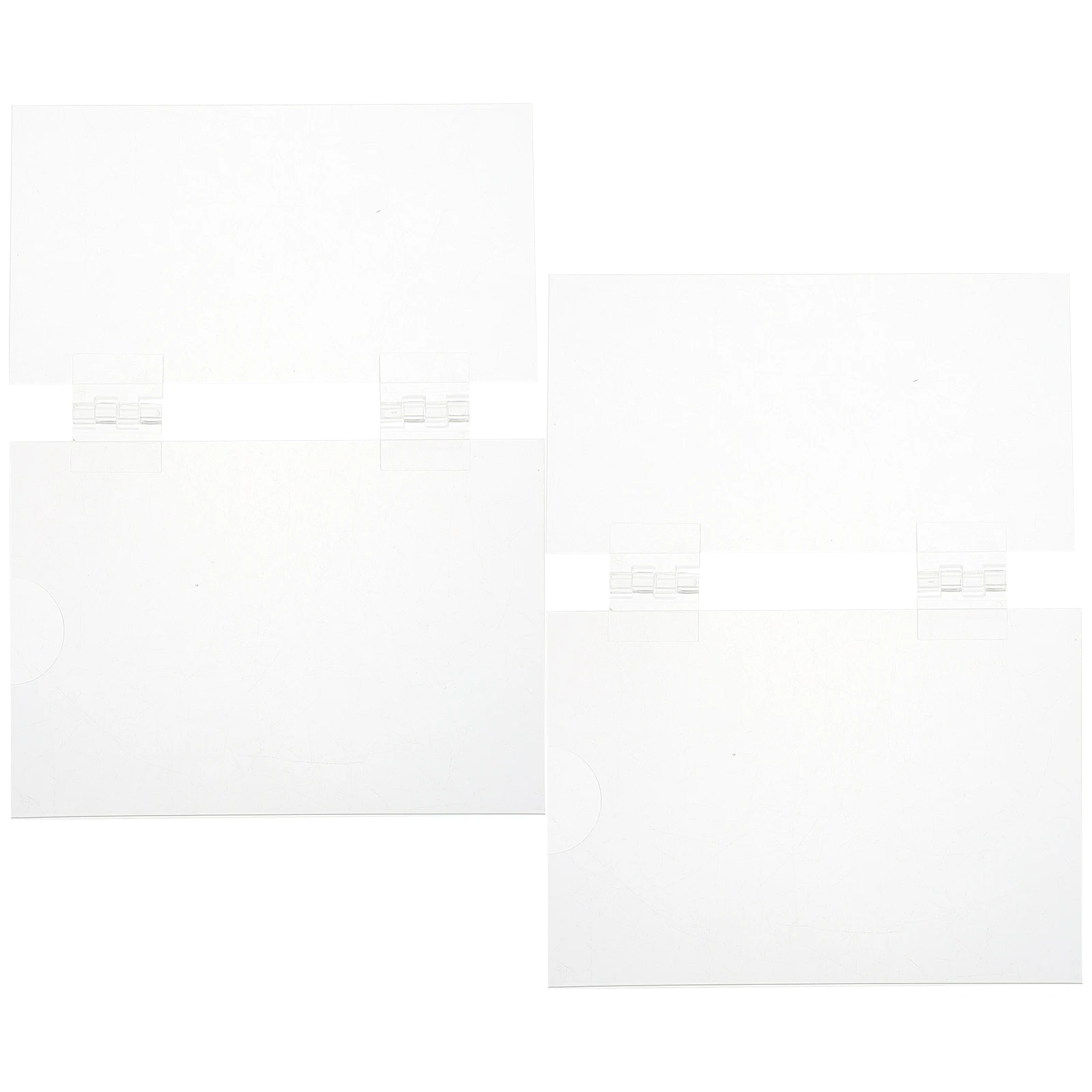 

2pcs Promotional Price Tag Shelf Label Holder Stable Wear Resistant Display Stand for Store Office Wedding Advertising