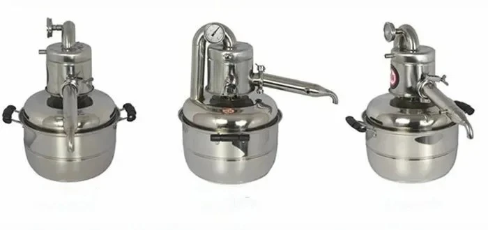 10L l المقطر المنزل مجموعة المشروب الصغيرة لا تزال النبيذ صنع آلة تخمير معدات التقطير #2