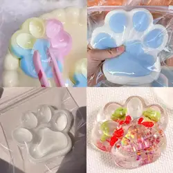 Cat Paw Stress Relief Toys Slow Rebound Sesnsory Fidget Toy for Adults Kids Anti Anxiety Gift Cute Squeeze Toy