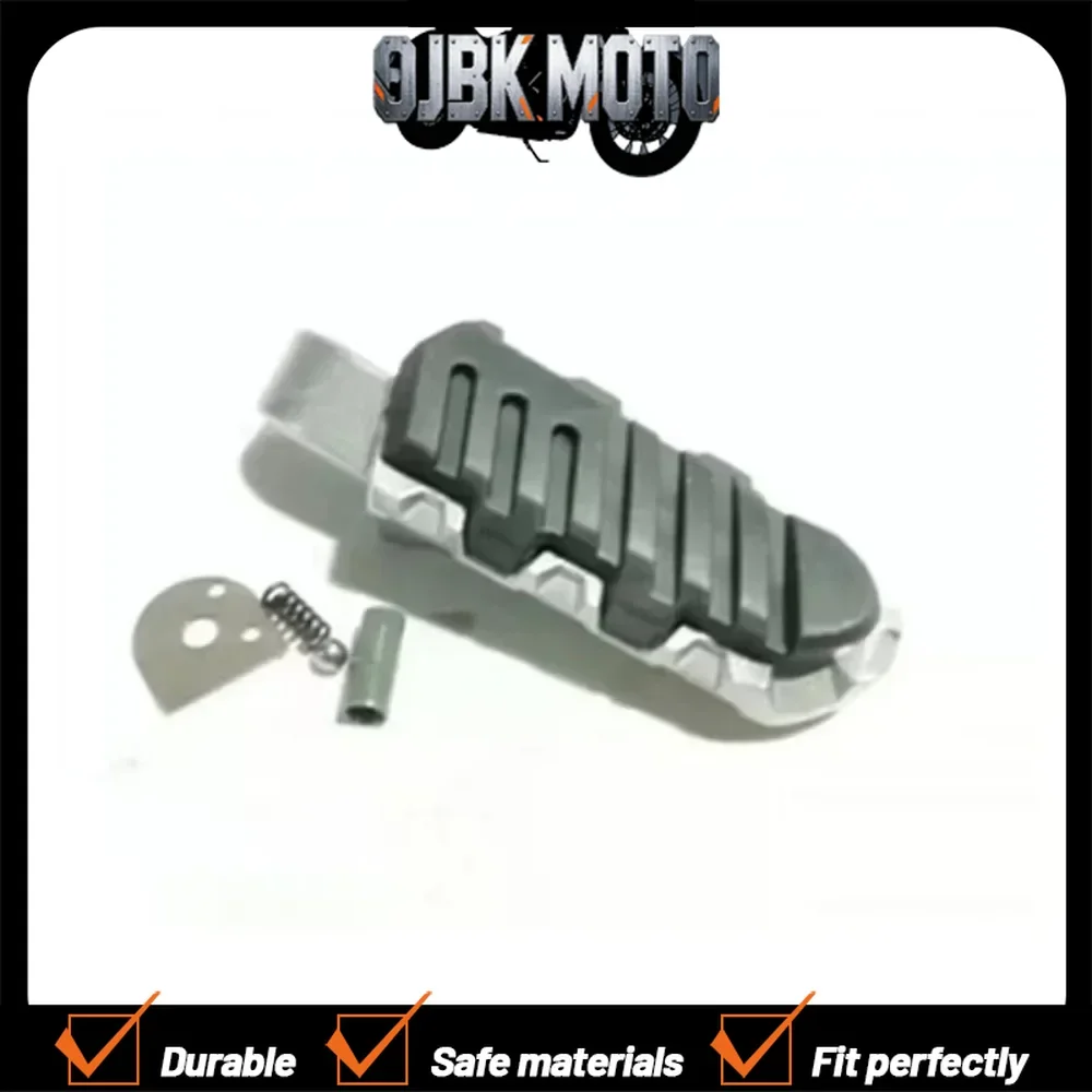 Brand new motorcycle front and rear pedals anti-slip pedals footrest installation kit for QJMOTO SRV300 300SRV SRV 300