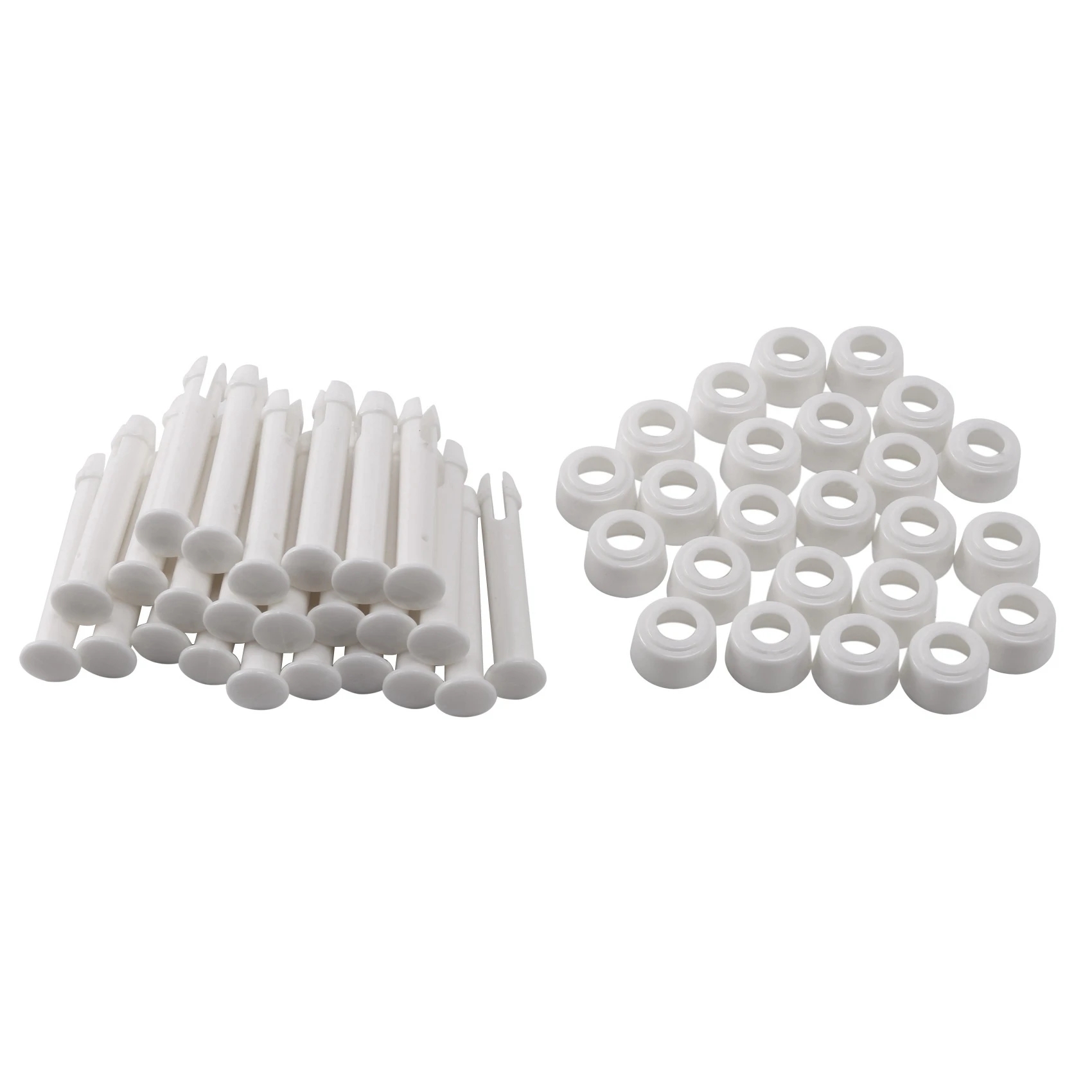 Exacpilles de joint de piscine en ABS, 6cm/2,36 pouces, jeu de capuchons, joints pour piscine Intex, pièces de rechange, 28270-28273, 24 pièces