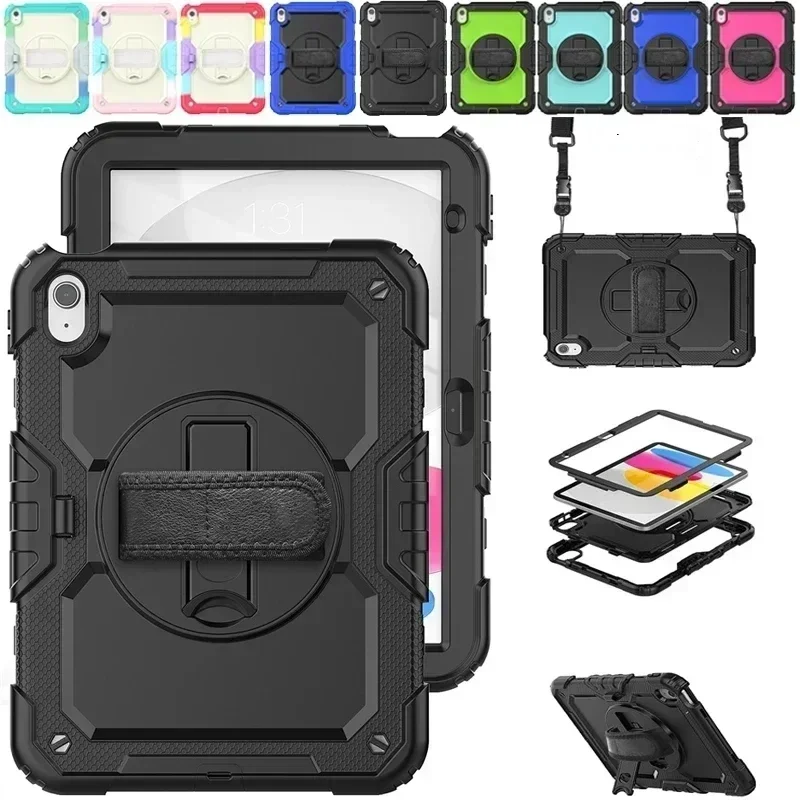 Shockproof Kids Safe Case For iPad 10th Generation Cover For iPad Air 5 4 10.9 2022  iPad 7th 8th 9th 10.2 Air3 10.5 Mini4 5 6 7