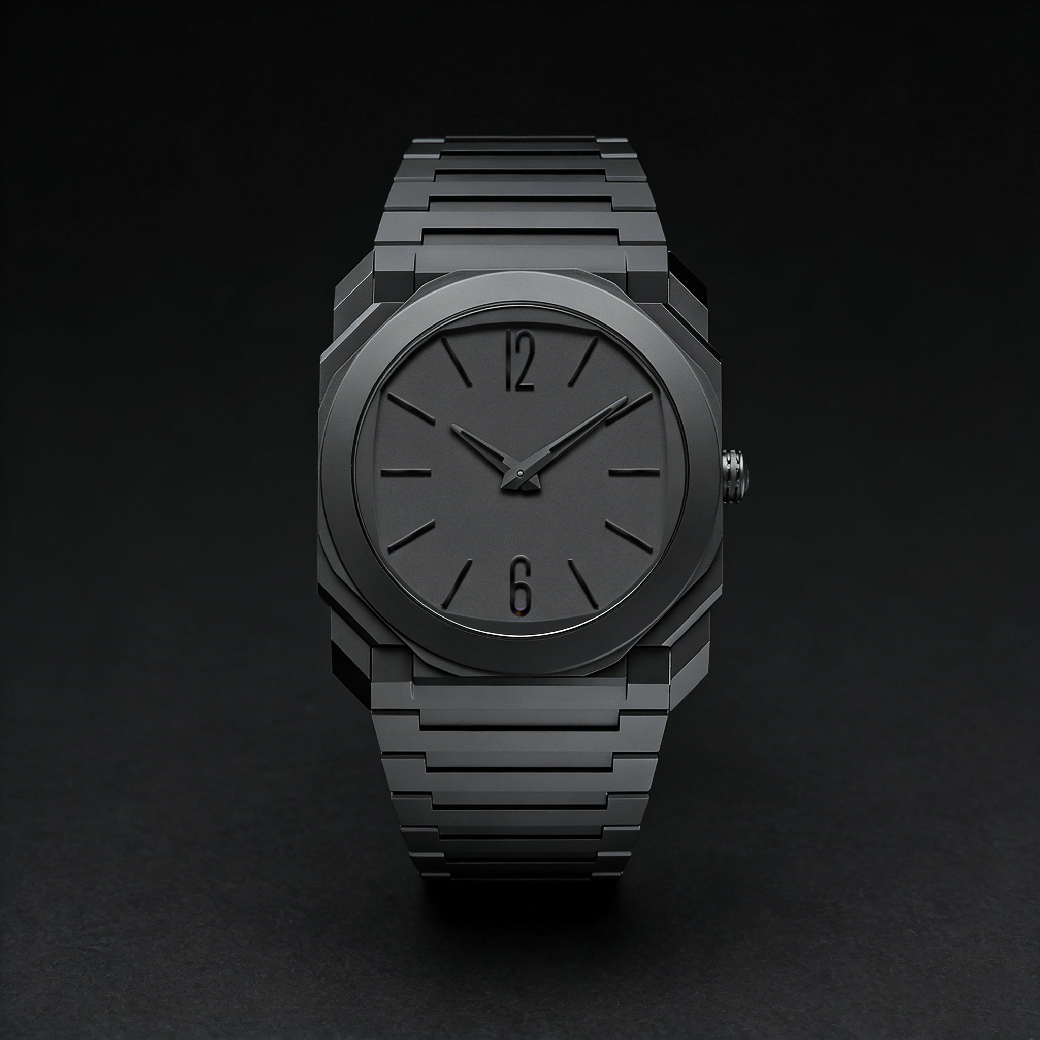 New high-quality ultra-thin polycarbonate men's quartz watch, fashionable, casual, waterproof, sports watch, business watch