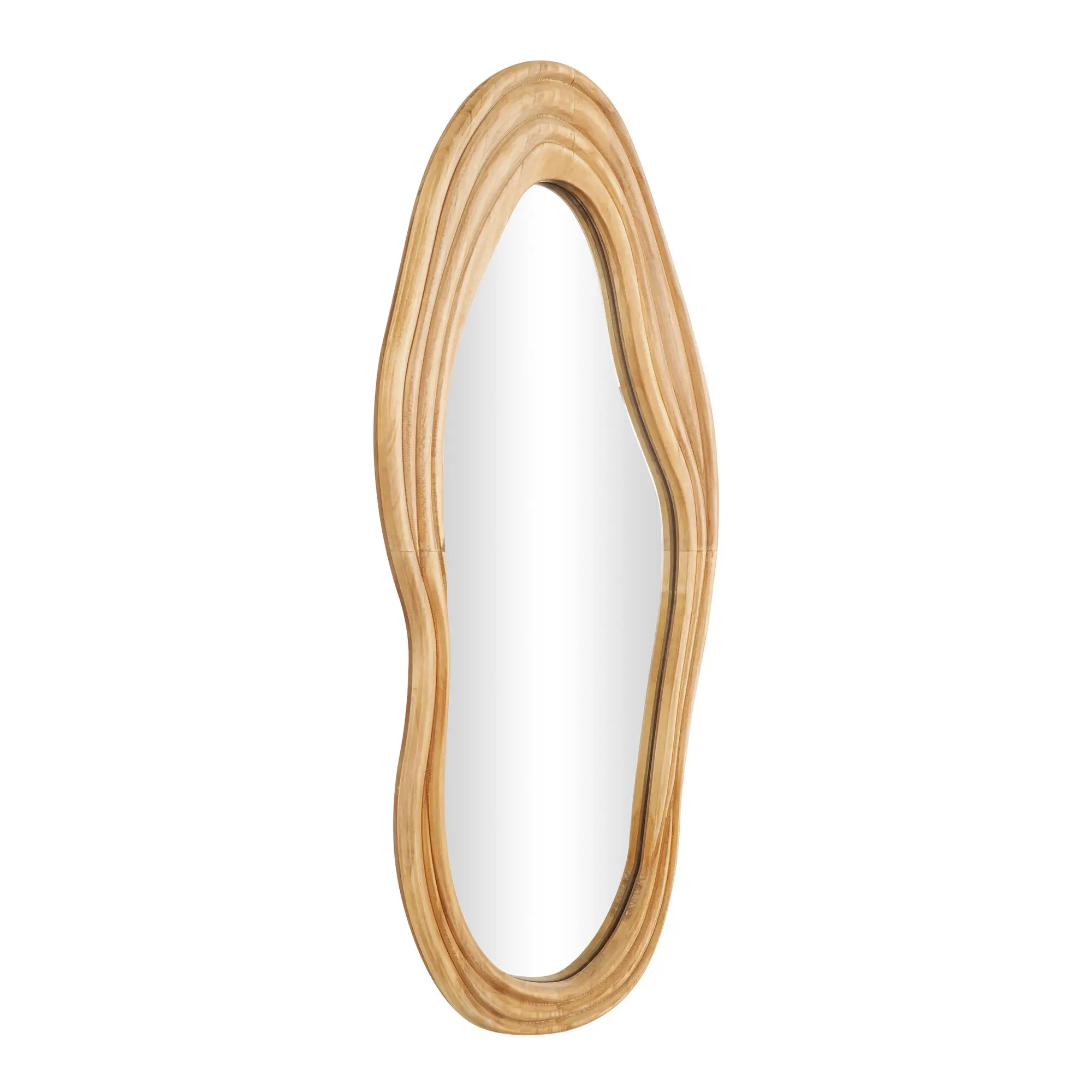 Stand Decorative Modern Wall Mirror Lobby Design Hotel Mirror