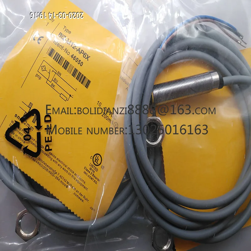 

BI2-M12-AP6X BI2-M12-AN6X BI2-M12-RP6X Совершенно новый бесконтактный переключатель на складе