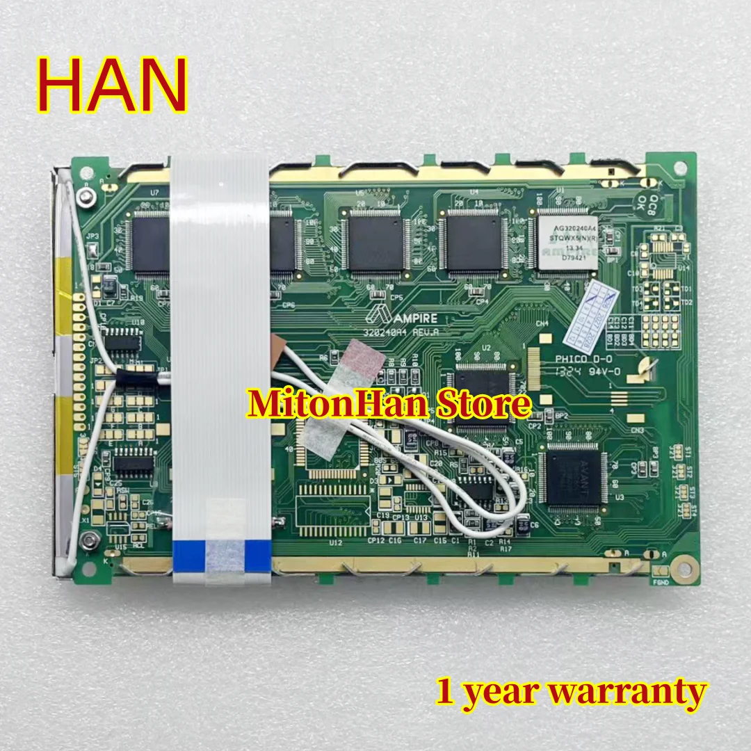 New For AMPIRE AG320240A4 5.7 Inch 24 Pin LCD Display Screen  (100% Test Before Shipment)