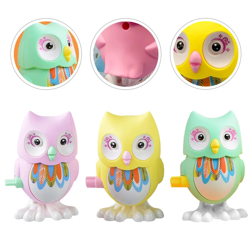 

Набор из 6 заводных игрушек-сова для детей: необычные мультяшные животные, развивающие подарки для мальчиков, девочек, малышей и дошкольников