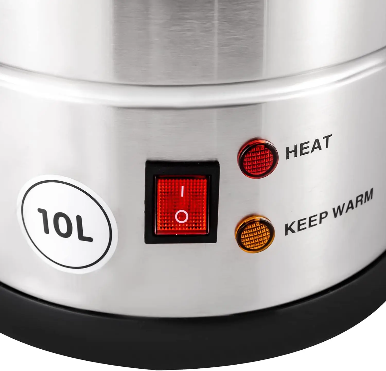 Кофеварка на 60 чашек, электрическая кофеварка-перколятор, диспенсер для горячей воды, коммерческая кофеварка на 10 л для кипячения воды, заваривания