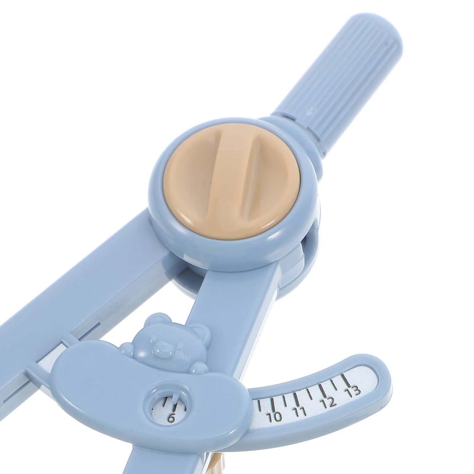 1Set Metal Drafting Compass Set Professional Multi Functional Geometry Tool for Students Precise Scale Math Supplies Ruler