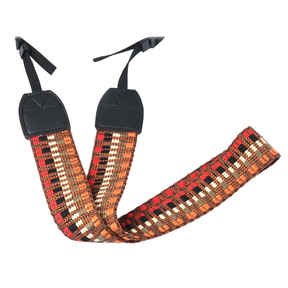 Universal Camera Strap for Dslr Vintage Adjustable Breathable Cotton Shoulder Neck Strap Women Men Outdoor Travel
