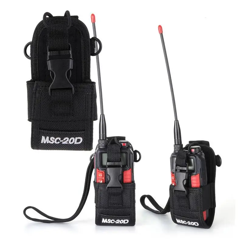Hight Kwaliteit Interphone Universele Nylon Doek Cover Msc20d Walkie Talkie Holster