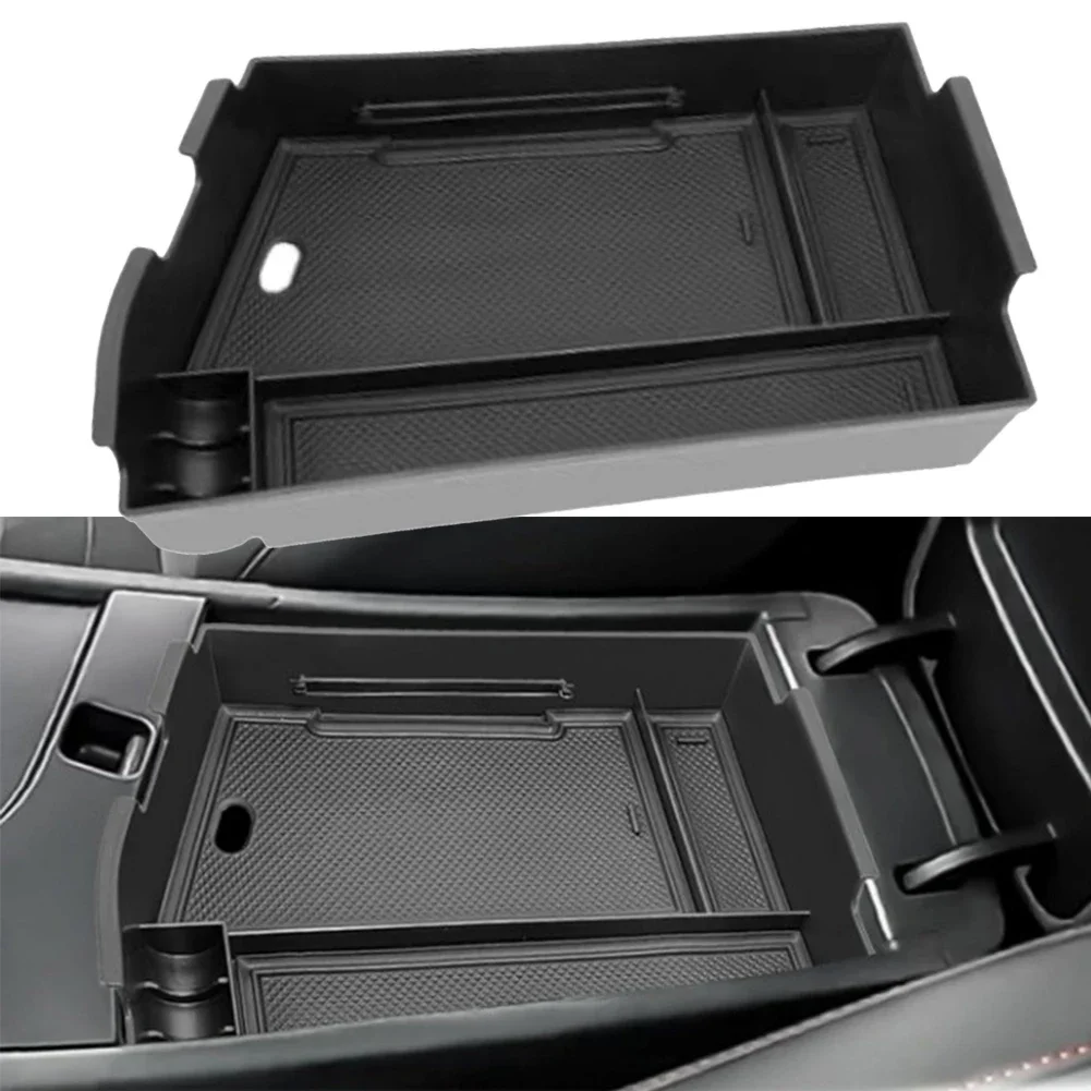 Hyundai Sonata 2024 Black Central Console Glove Tray Quick Installation Wear-resistant Anti-corrosion Black Color