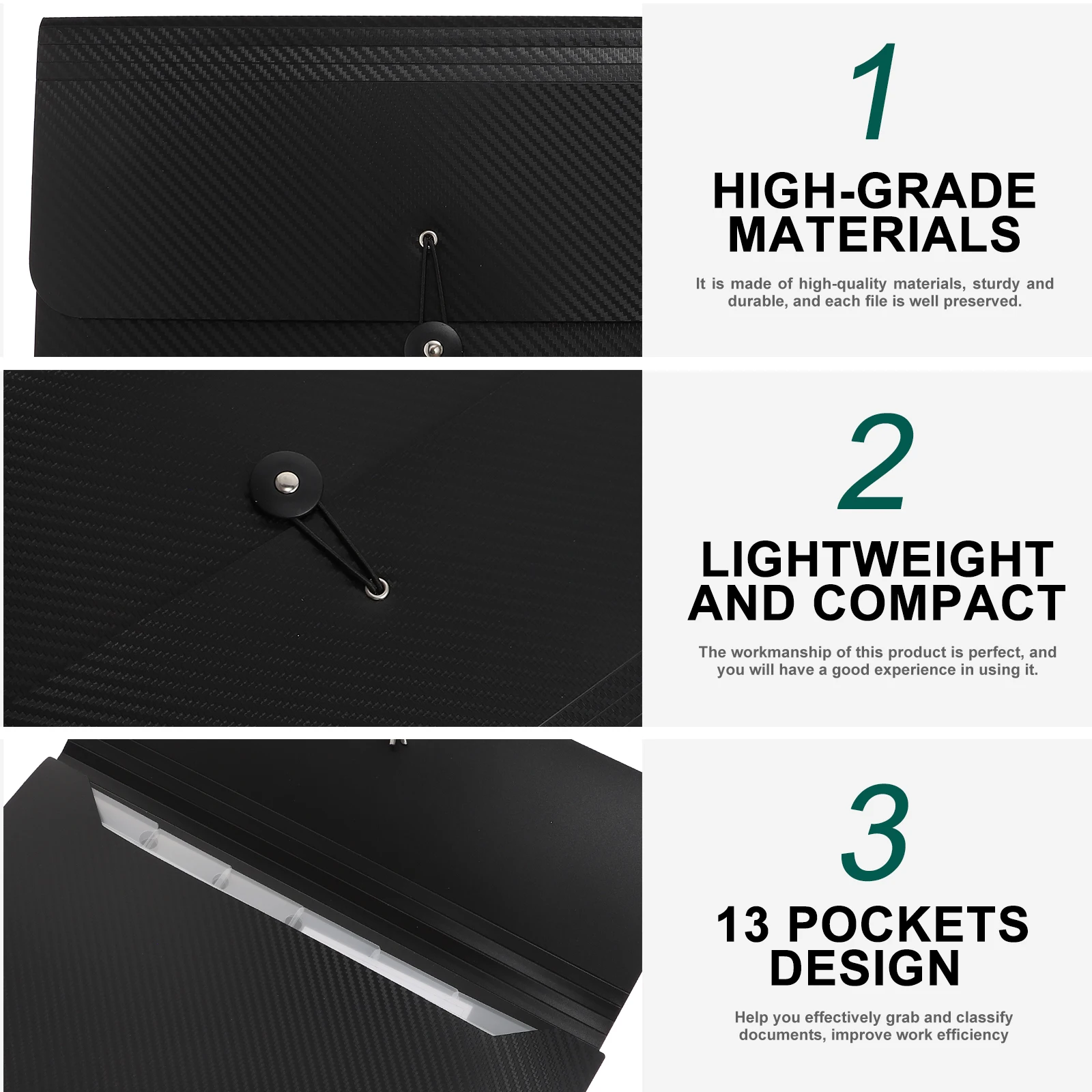 

File Holder Expanding Document Folder Organizer Classified Accordion Bill Convenient Documents