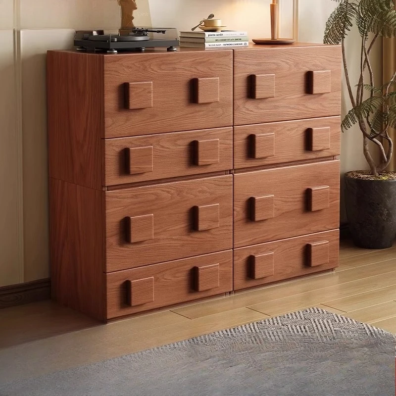 

Pre-loved Fashion Sideboard Sturdy Wear-resistante Solid Wood Household Cupboards Sencillo Y Duradero Dining Room Furniture
