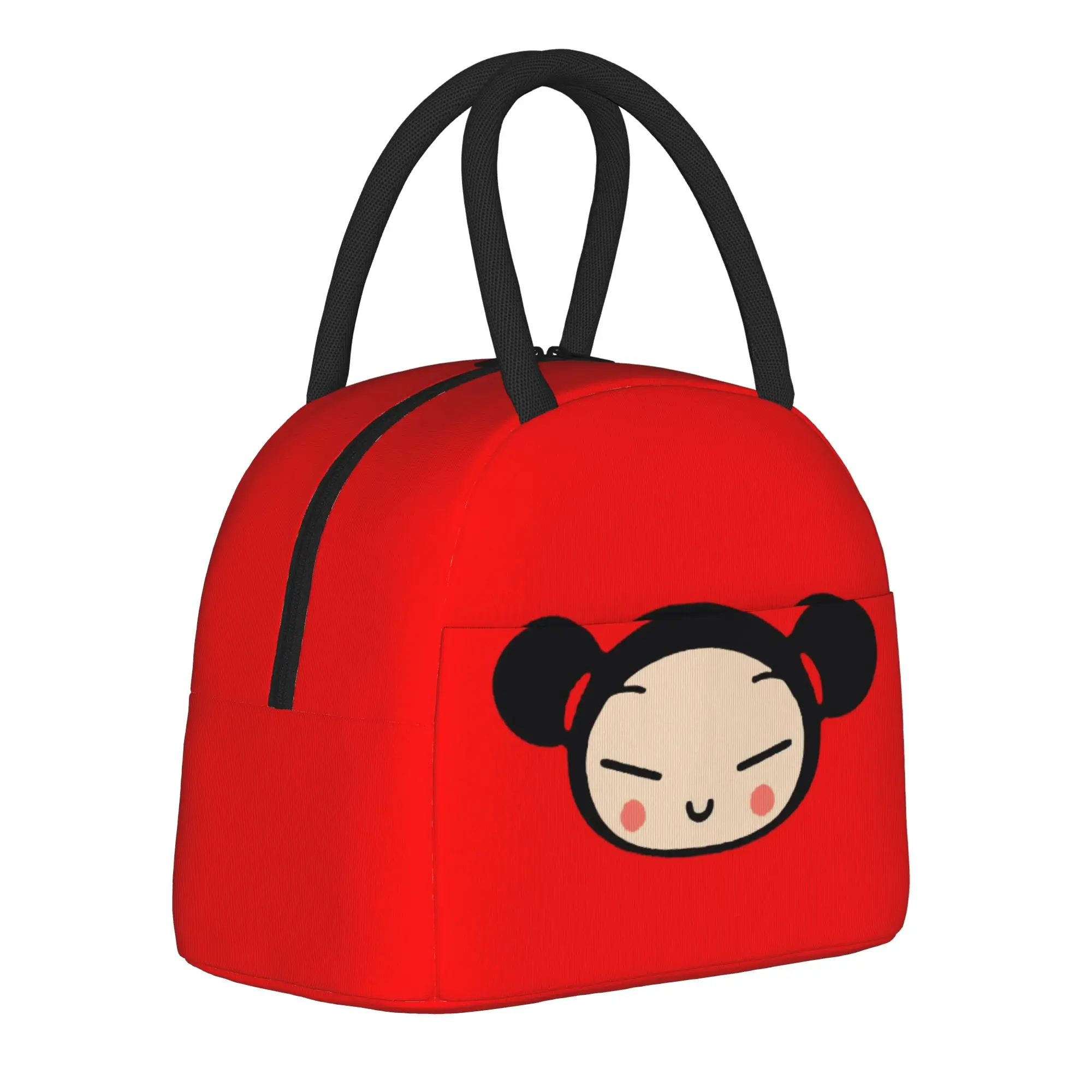 Pucca Insulated Lunch Bags Leakproof  Reusable Cooler Bag Tote Lunch Box Work  Picnic Food Handbags