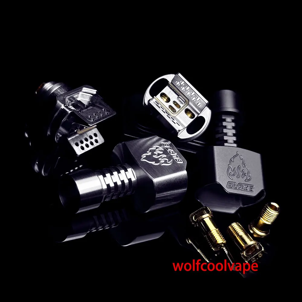 Wolfcoolvape ชุดถังธันเดอร์เฮดสำหรับ BB/billet/Boro 3.0 / 2.5 / 2.0 / 1.2mm 4ml