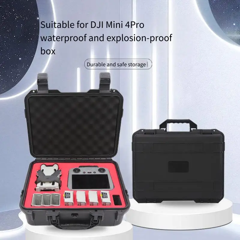 

Взрывозащищенная коробка для дрона DJI Mavic 3 Pro, сумка для хранения дрона, портативный чемодан, водонепроницаемый жесткий чехол, сумка, аксессуары для дронов