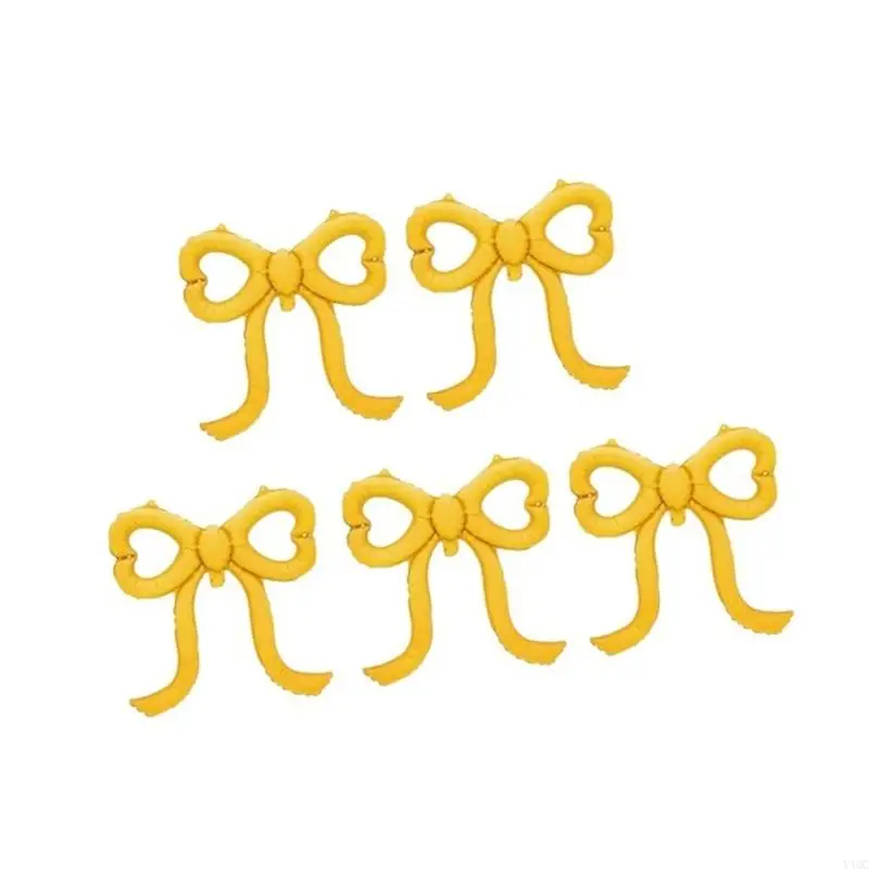 Bowknot Tie Patter Party Balloon Girl Celebration Decordo Decoration Aluminum Foil Event воздушные шары Y4QC
