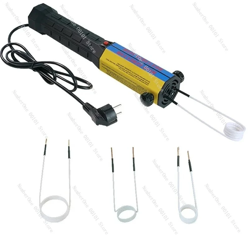 Handheld High Frequency Induction Heater for Rusted Screws Bolts Nuts Electromagnetic Heating Tool Portable Flameless Fast Metal