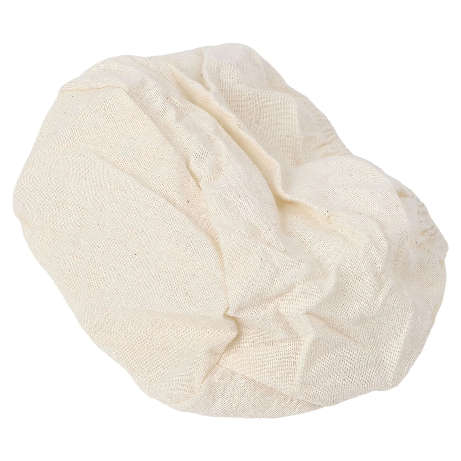 Bread Dough Fermentation Basket with Cloth Cover and Cotton Linen Sack Liner for Home Baking and Artisan Bread Preparation