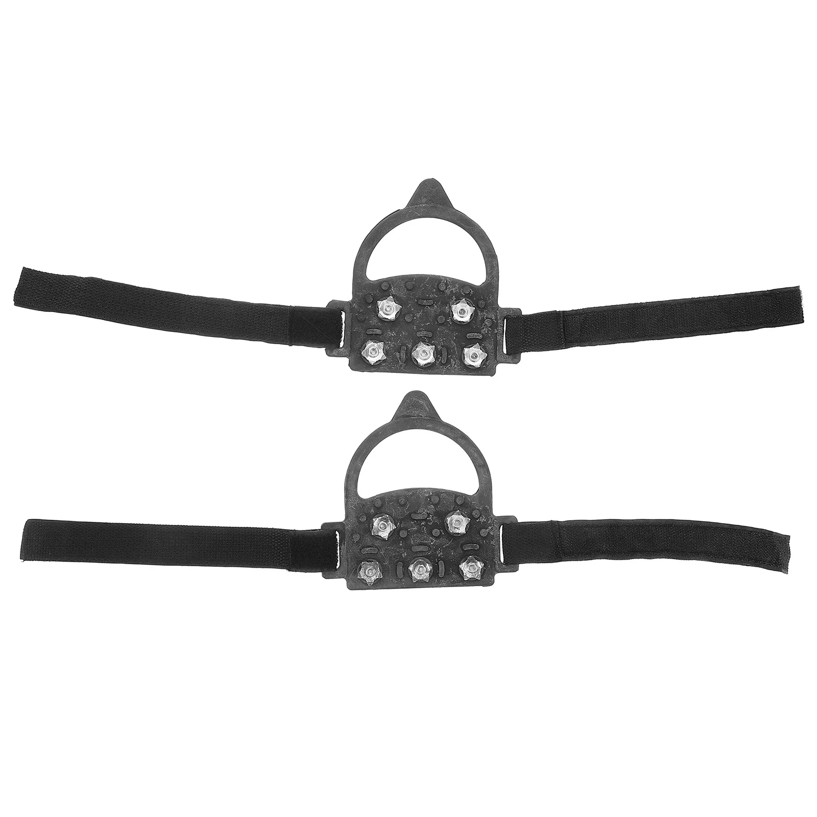 

1 Pair Outdoor Ice Claws High-Strength Spikes Anti-Slip Shoe Grippers For Snow Ice Cleats Lightweight Traction Crampons