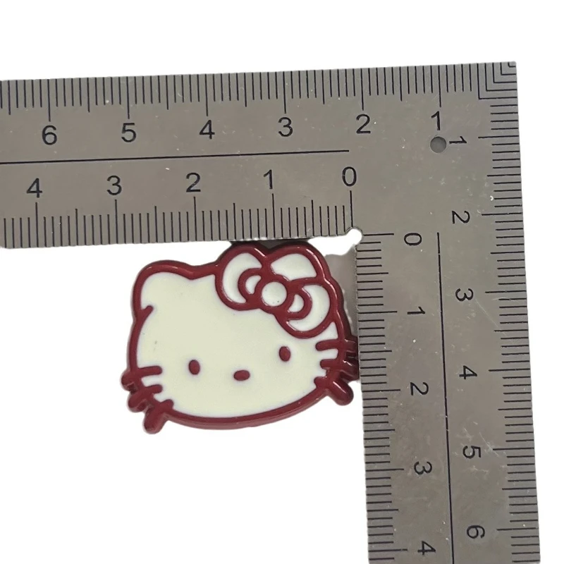 Nuevos zapatos JIBBITZ Hello Kitty, accesorios para zuecos, decoraciones extraíbles bonitas y elegantes para zuecos y sandalias