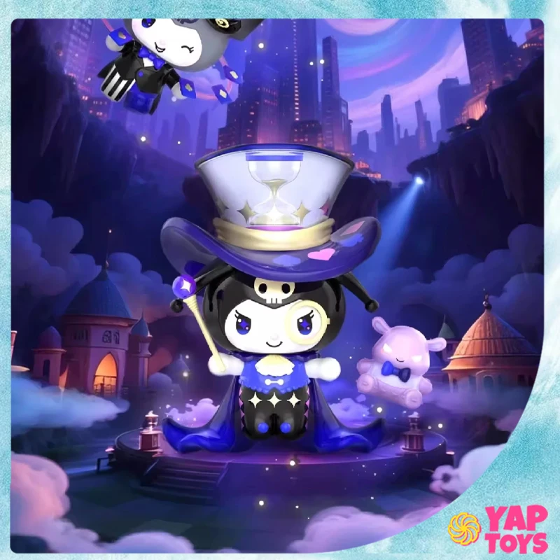 

Original Toptoy Sanrio Kuromi Magic Apprentice Series Figures Blind Box Kuromi Grand Magician Series Action Figure Girl Gift