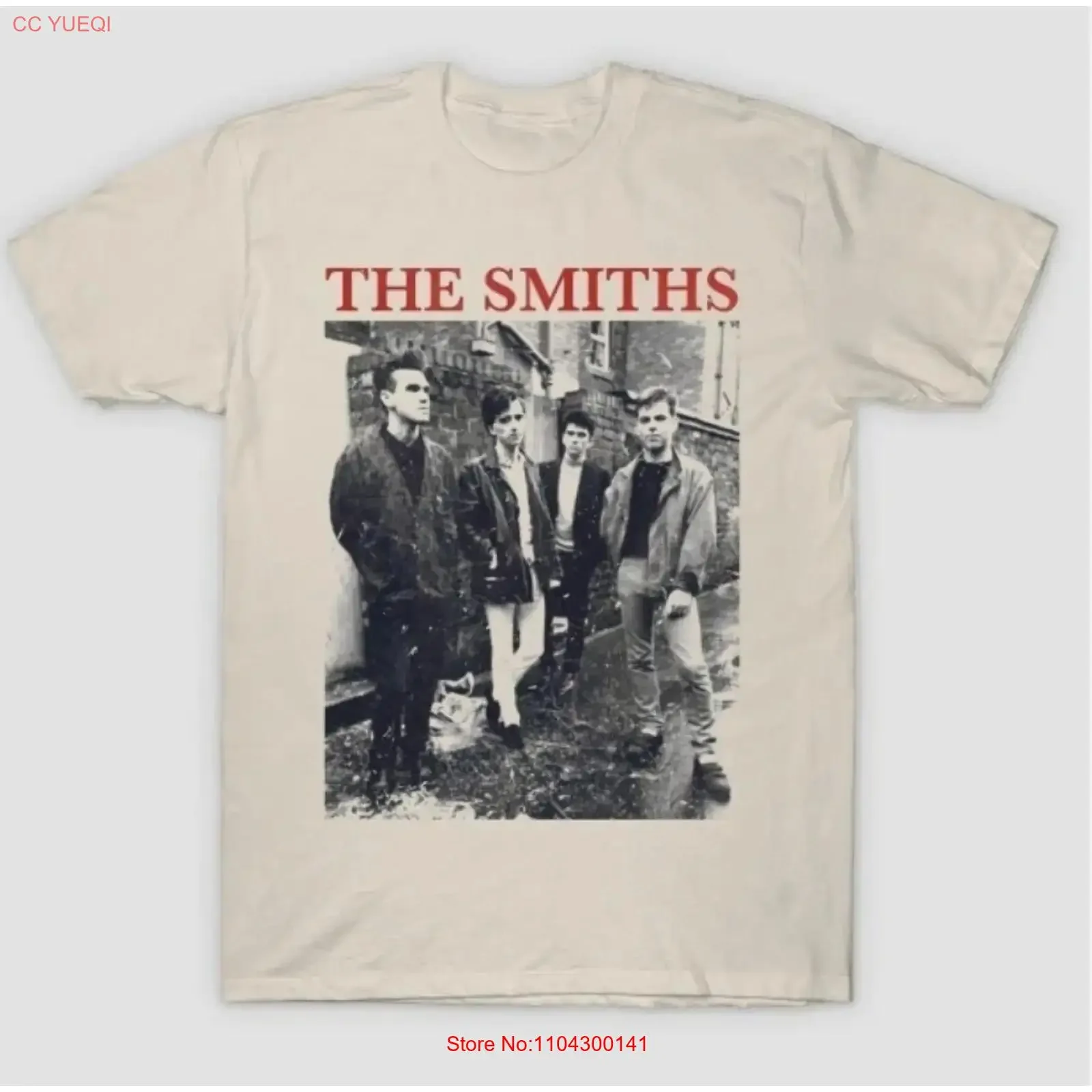 The Smiths T Shirt All Sizes S to 5 XL long or short sleeves vintage Washed Unisex Breathable Slightly Versatile Stylish