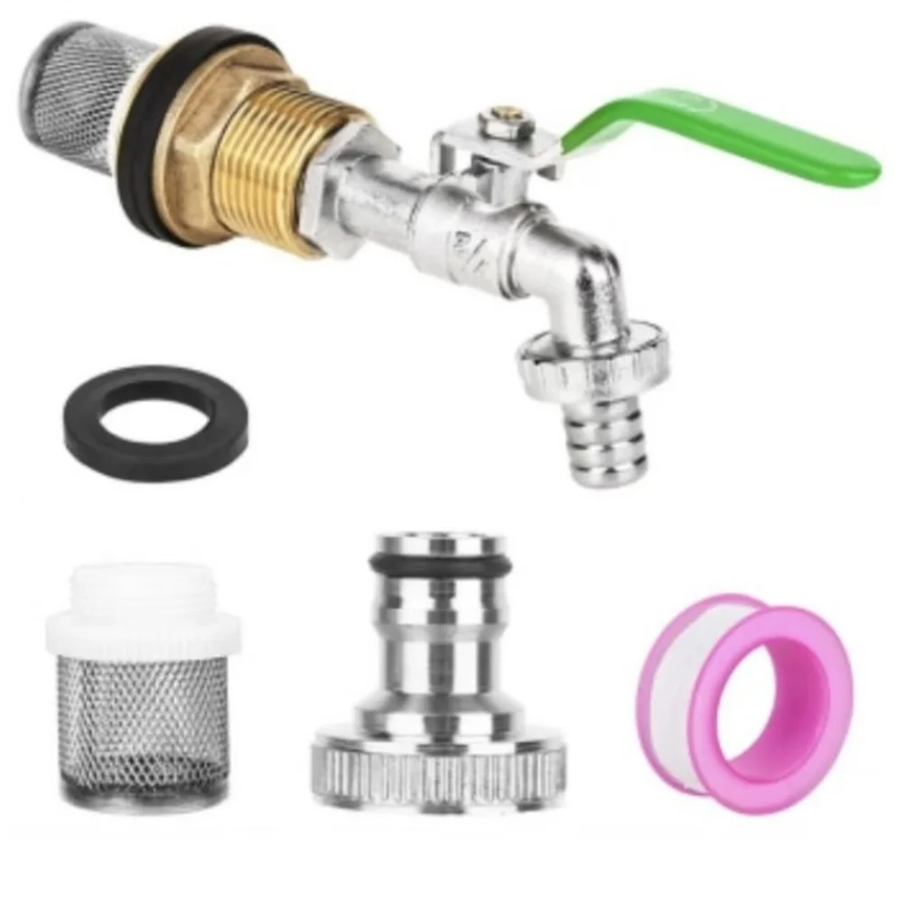 Sturdy Zinc Alloy Outdoor Faucet Equipped with Nipple Connector for Dependable Water in Residential Garden Settings