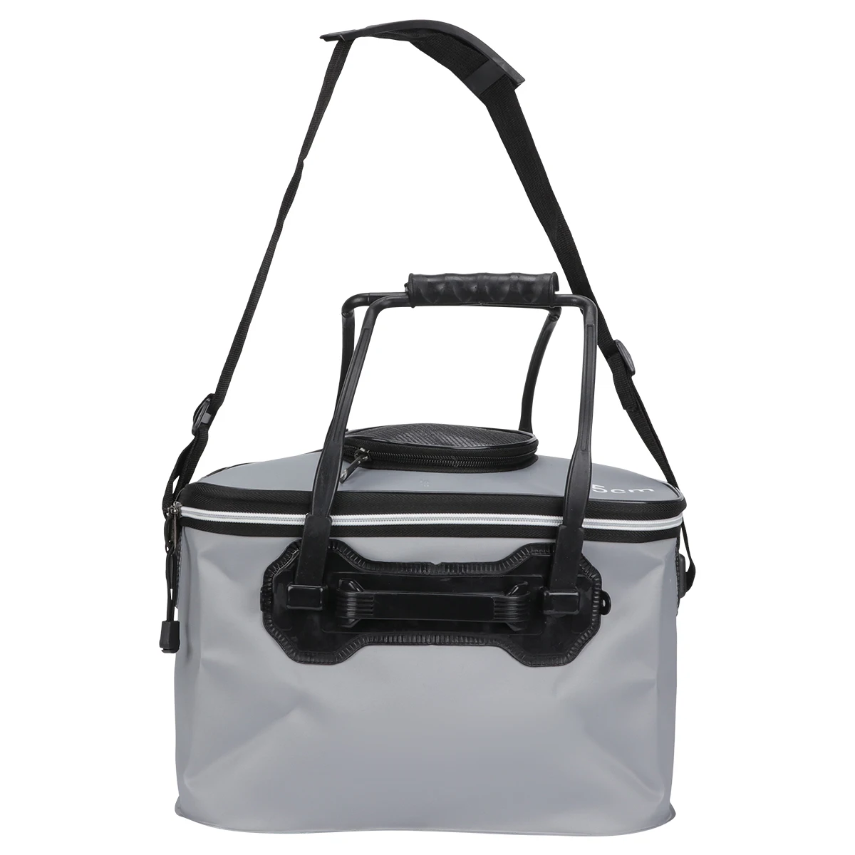 

Thickened Fish Bucket Folding Waterproof Portable Bait Bag Zipper Collapsible Camping Hiking Fishing Tools with Oxygen for Live