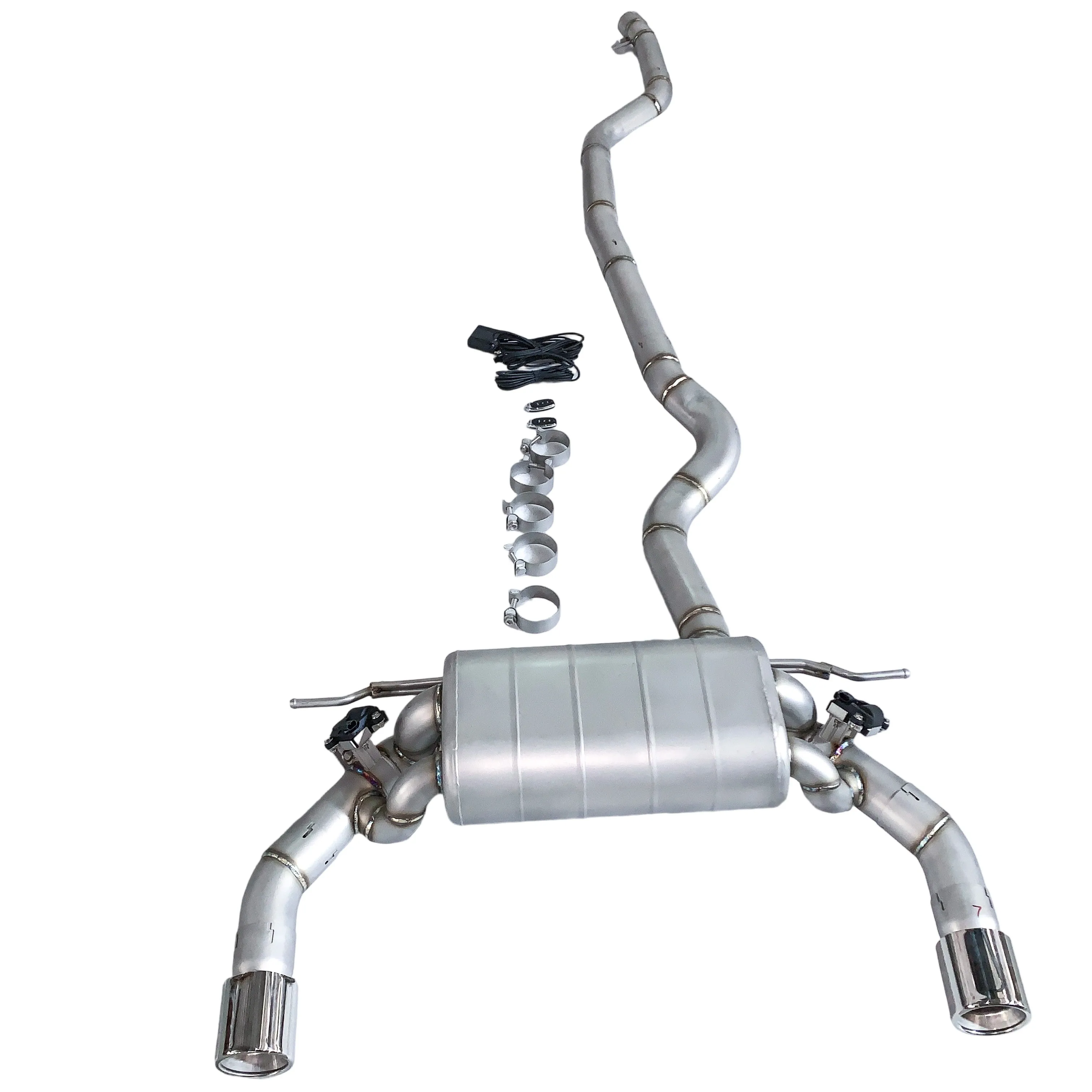 

【 Customized Product 】 Applicable to the exhaust system muffler of the 2018 BMW 440xi F33 3.0T b58 Catback with valves