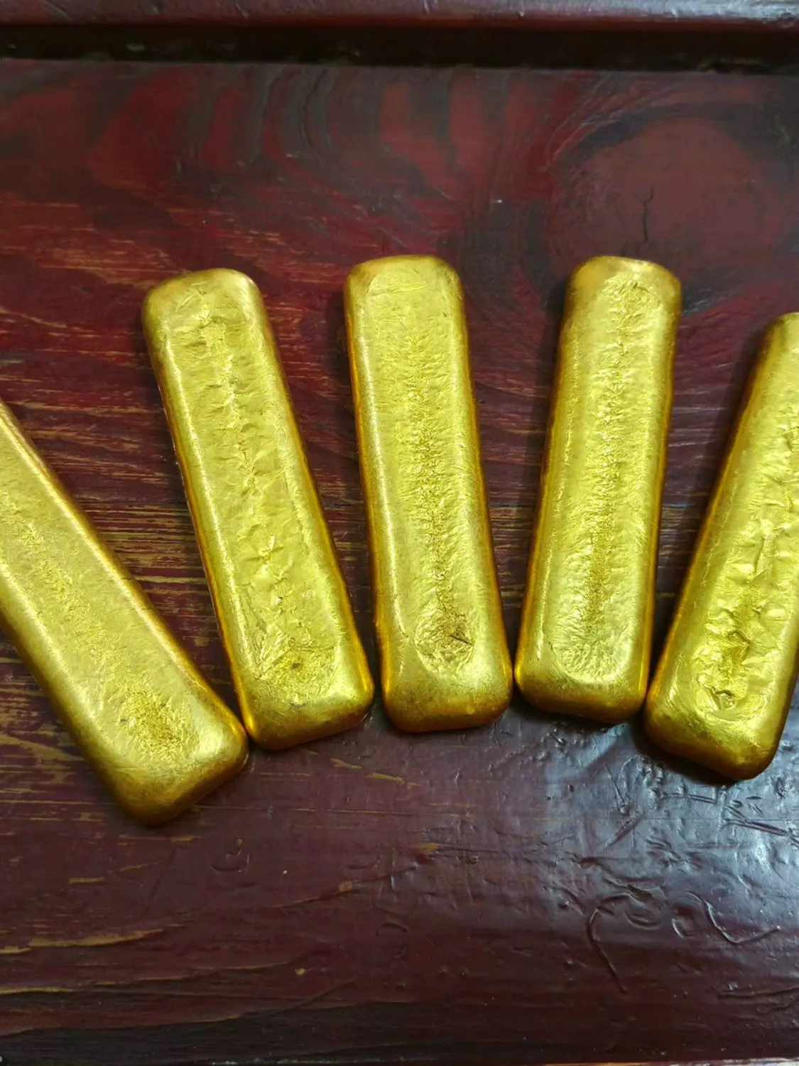 ذهب البنغال الأحمر المقلد، مادة خام، ذهب محروق، سبيكة ذهب، قوالب ذهب، حبوب ذهب، ذهب محاكاة لا يتغير لونه، ديكور خارجي #3