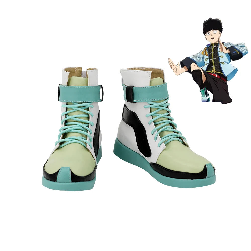 Shigeo Kageyama scarpe Mob Psycho 10 stivali Cosplay