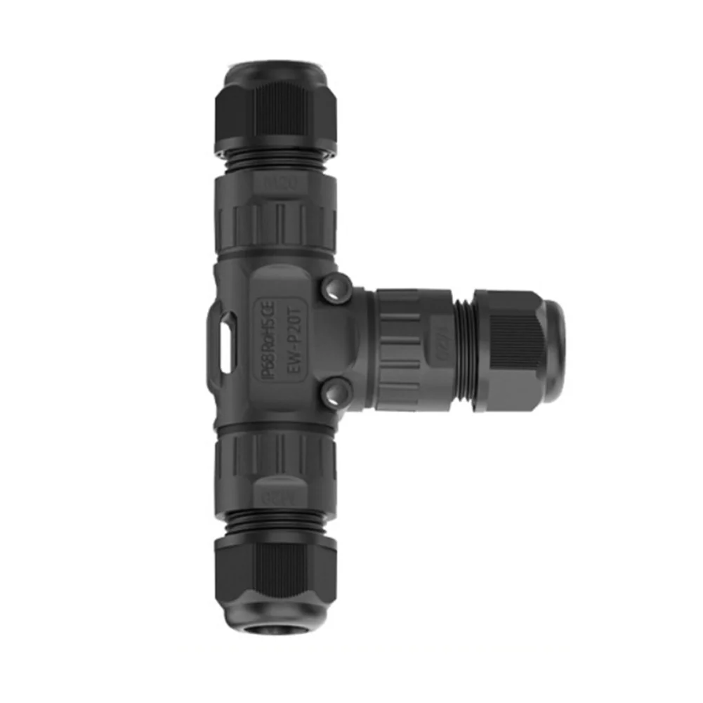 Screwless Connector Waterproof Connector Screw-free Quick Wiring Pull And Press Mechanism For Solar Panel Installations