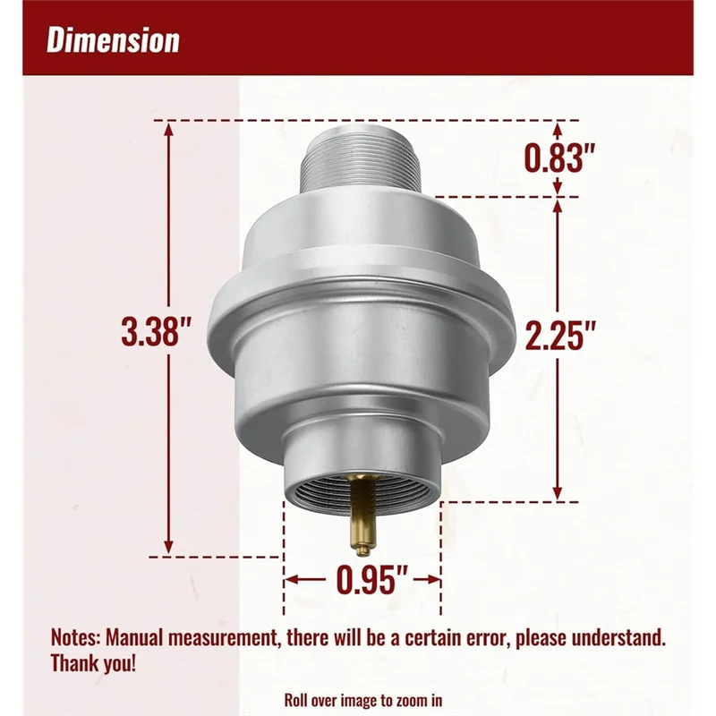 ABKY-para accesorios de calentador F273699 filtro de combustible de propano para Mr Heaters Buddy, para Big Buddy y portátil