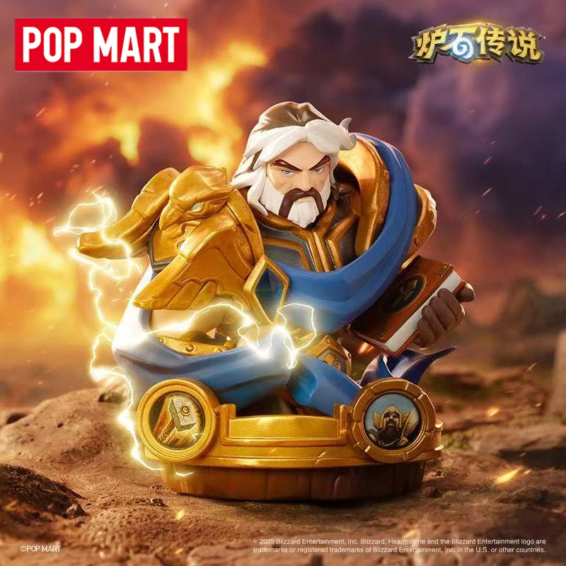 

POP MART Hearthstone Legends in Tavern Series Mystery Box Genuine Blind Box Guess Toys Bag Ornament Figurines Home Decor Desktop