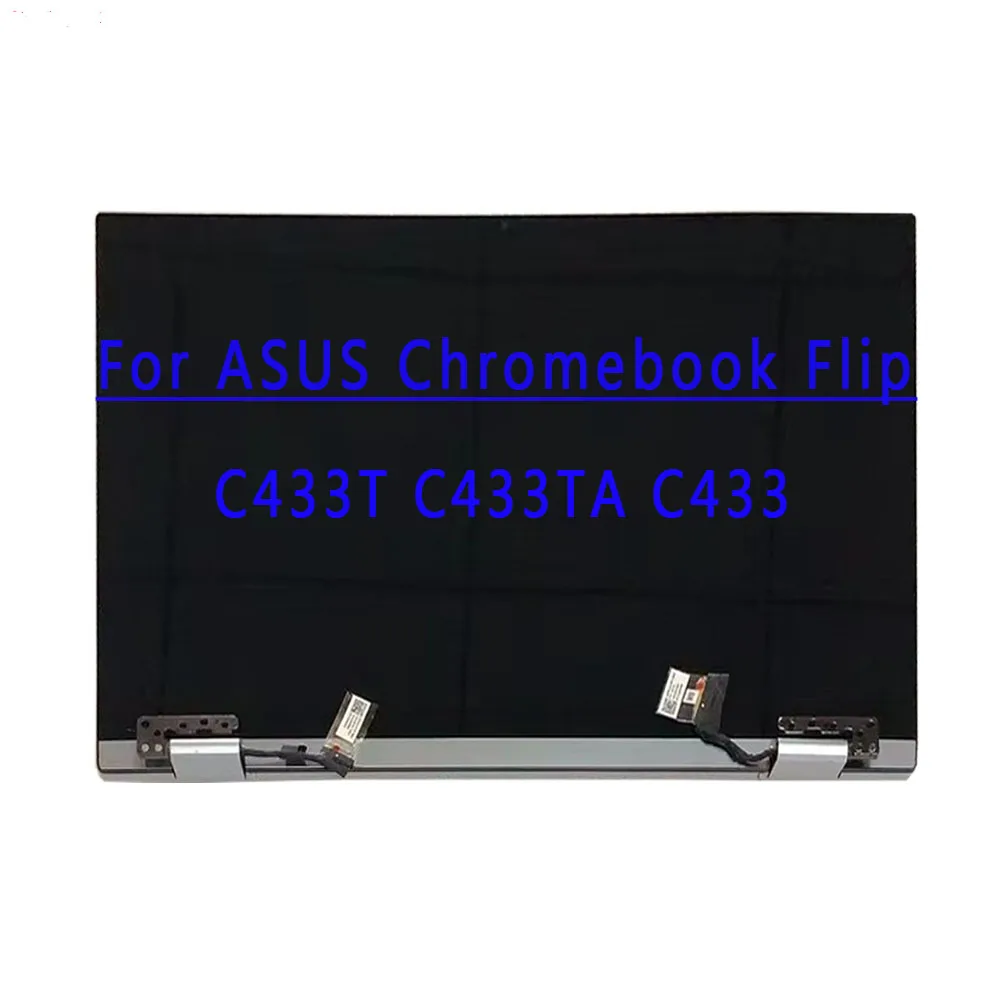 Imagem -02 - Tela Lcd de 14.0 Polegadas 1920x1080 Ips Fhd 30 Pinos Edp 60hz Montagem de Toque ou Parte Superior para Asus Chromebook Flip C433t C433ta C433