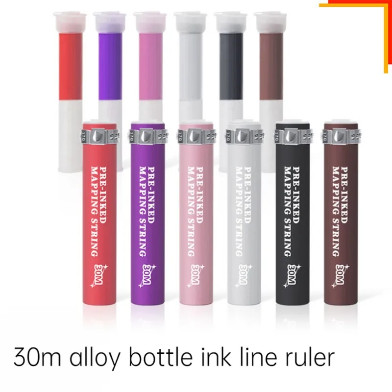 

30M Alloy Bottle Ink Line Gauge Mapping Can Replace The Core Line Tattoo Eyebrow Positioning Gauge Tool Accessories Supply New