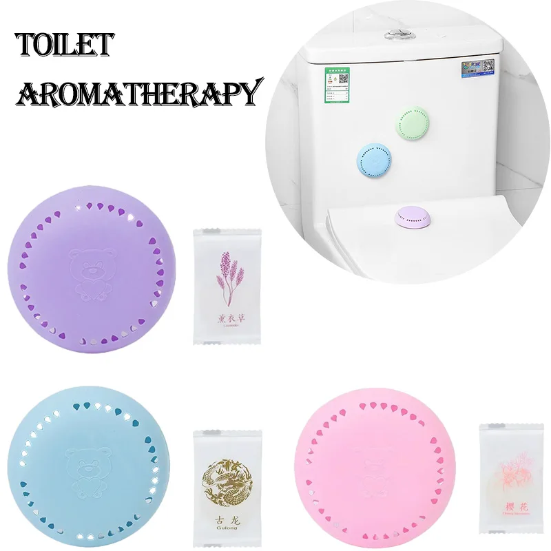 Toilet Aromatherapy Solid Air Freshener Long Lasting Deodorizer for Bathroom Car Wardrobe Home Supplies Kitchen Cleaner Remove O