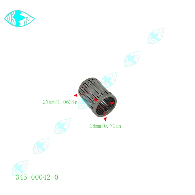 345-00042-0 Needle Bearing Made in Taiwan For Tohatsu Outboard Engine Connecting Rod Small Side ，Replace 8130483